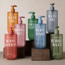Body Lotion Bottle