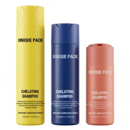 shampoo and conditioner bottles